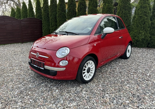 Fiat 500 cena 23800 przebieg: 113000, rok produkcji 2012 z Działdowo małe 46